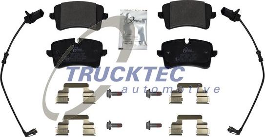 Trucktec Automotive 07.35.290 - Jarrupala, levyjarru inparts.fi