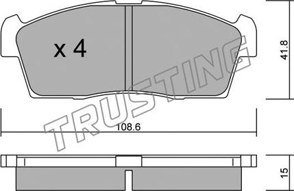 Trusting 455.0 - Jarrupala, levyjarru inparts.fi