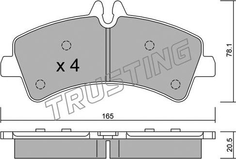 Trusting 690.0 - Jarrupala, levyjarru inparts.fi