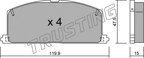 Trusting 110.0 - Jarrupala, levyjarru inparts.fi