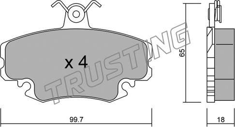 Trusting 122.0 - Jarrupala, levyjarru inparts.fi