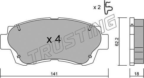 Trusting 170.0 - Jarrupala, levyjarru inparts.fi