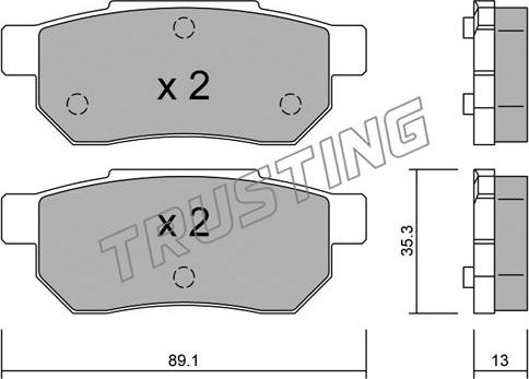 Japanparts PP-402MK - Jarrupala, levyjarru inparts.fi