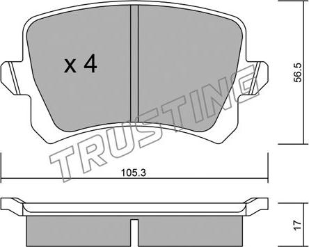 Trusting 822.0 - Jarrupala, levyjarru inparts.fi