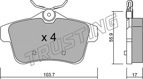 Trusting 872.0 - Jarrupala, levyjarru inparts.fi