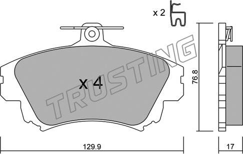 Trusting 295.0 - Jarrupala, levyjarru inparts.fi