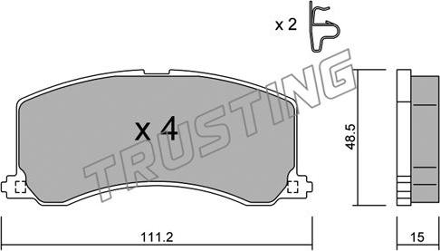 Trusting 257.0 - Jarrupala, levyjarru inparts.fi