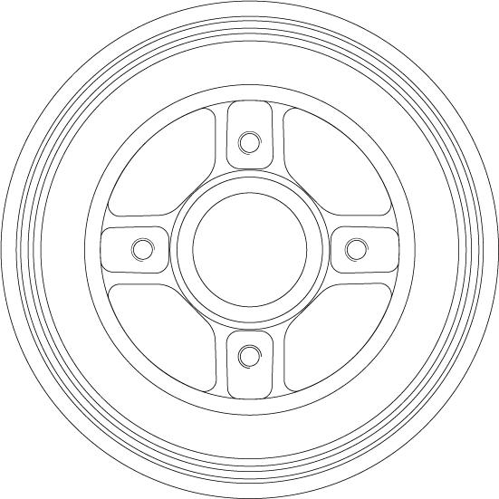 TRW DB4558MR - Jarrurumpu inparts.fi