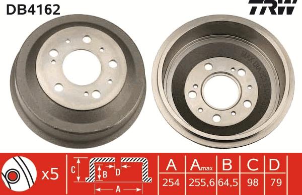 TRW DB4162 - Jarrurumpu inparts.fi