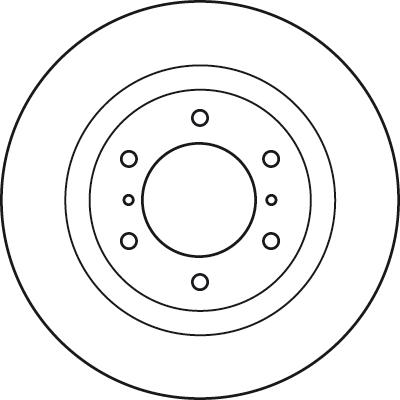 TRW DF4943S - Jarrulevy inparts.fi