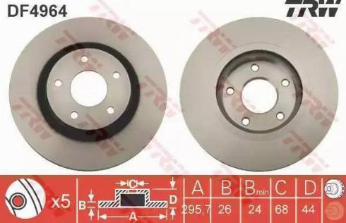 Valeo 197164 - Jarrulevy inparts.fi