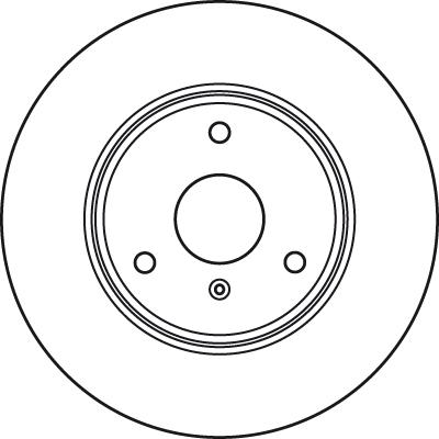 TRW DF4961 - Jarrulevy inparts.fi