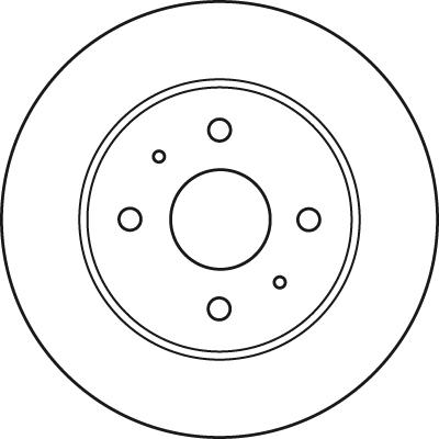 TRW DF4905 - Jarrulevy inparts.fi