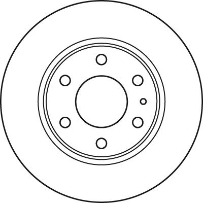 TRW DF4988S - Jarrulevy inparts.fi