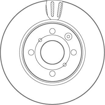 TRW DF4469 - Jarrulevy inparts.fi