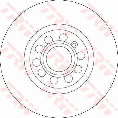 TRW DF4464 - Jarrulevy inparts.fi