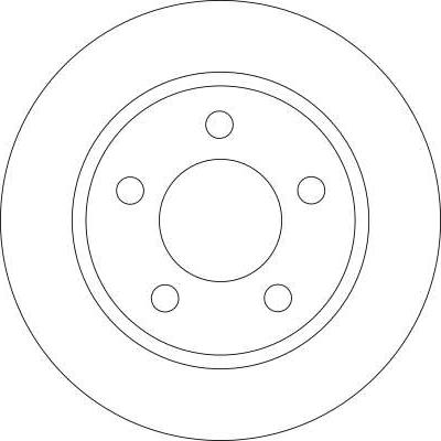 TRW DF4419 - Jarrulevy inparts.fi