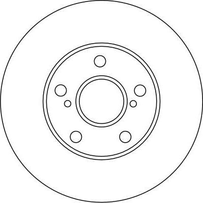 TRW DF4412 - Jarrulevy inparts.fi