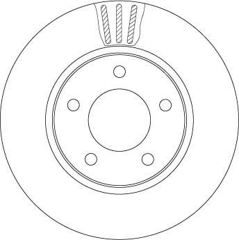 TRW DF4550 - Jarrulevy inparts.fi