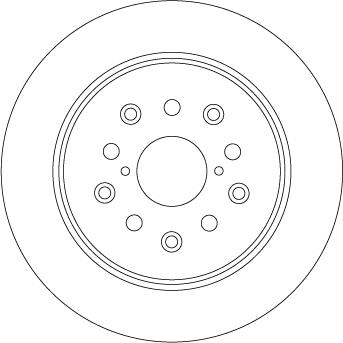 TRW DF4509 - Jarrulevy inparts.fi