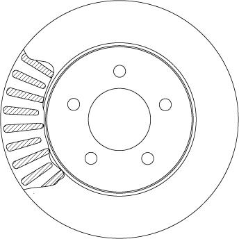 TRW DF4508 - Jarrulevy inparts.fi