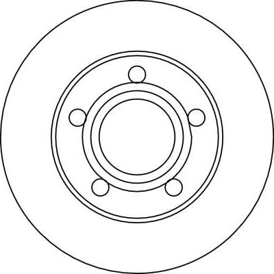 TRW DF4038 - Jarrulevy inparts.fi