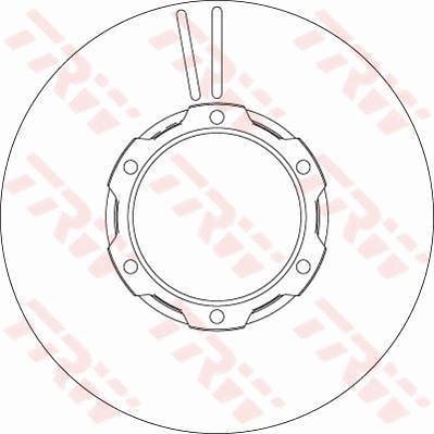 TRW DF4144 - Jarrulevy inparts.fi