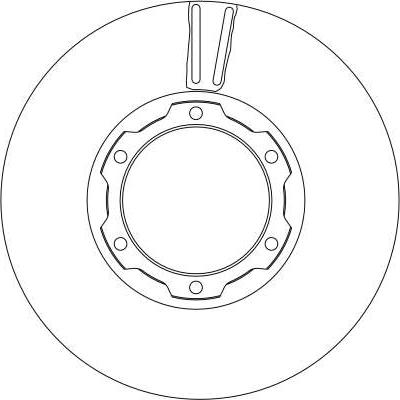 TRW DF4145S - Jarrulevy inparts.fi