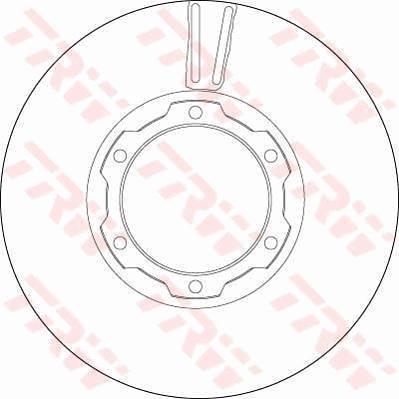 TRW DF4145 - Jarrulevy inparts.fi