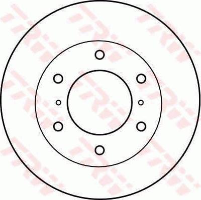 TRW DF4159 - Jarrulevy inparts.fi