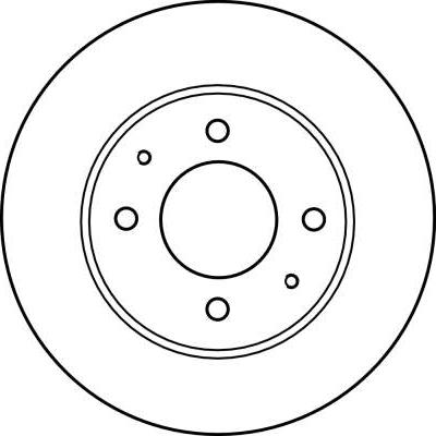 TRW DF4158 - Jarrulevy inparts.fi