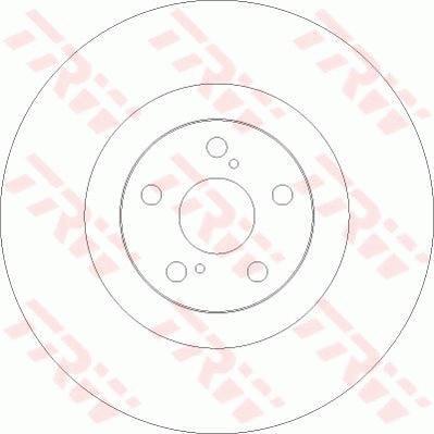 TRW DF4101 - Jarrulevy inparts.fi