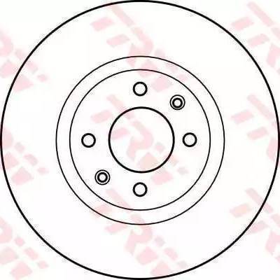 TRW DF4183BP - Jarrulevy inparts.fi