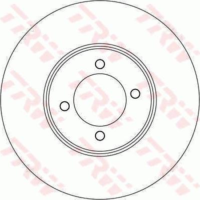 TRW DF4139 - Jarrulevy inparts.fi