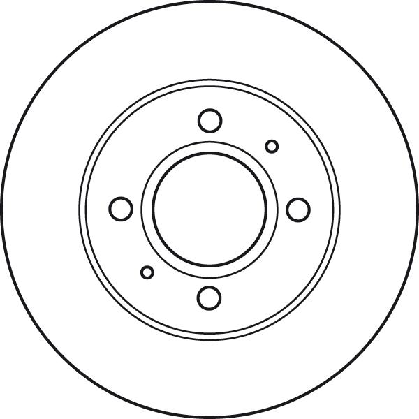 TRW DF4892 - Jarrulevy inparts.fi