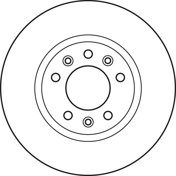 TRW DF4848S - Jarrulevy inparts.fi