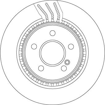 TRW DF4864S - Jarrulevy inparts.fi