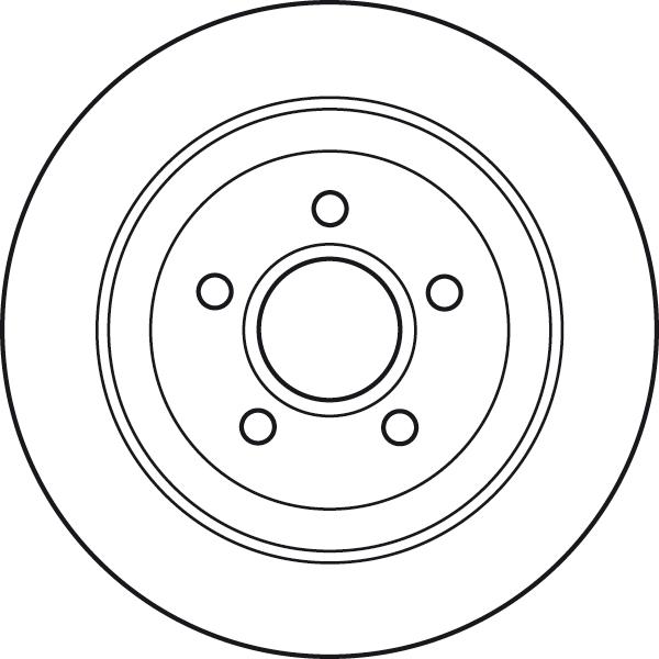 TRW DF4875 - Jarrulevy inparts.fi