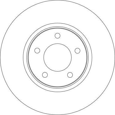 TRW DF4346 - Jarrulevy inparts.fi