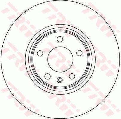 TRW DF4358 - Jarrulevy inparts.fi