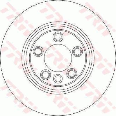 TRW DF4305S - Jarrulevy inparts.fi