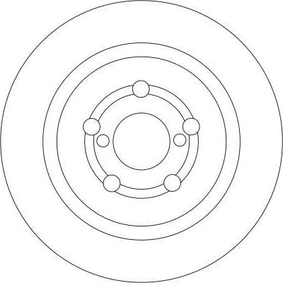 TRW DF4380 - Jarrulevy inparts.fi