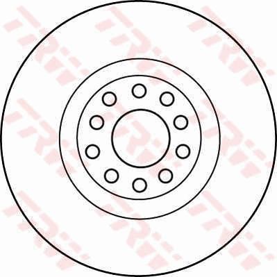 TRW DF4209 - Jarrulevy inparts.fi