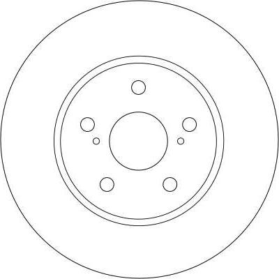 TRW DF4204 - Jarrulevy inparts.fi