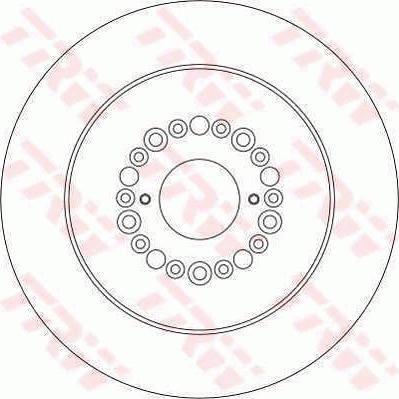 TRW DF4289 - Jarrulevy inparts.fi