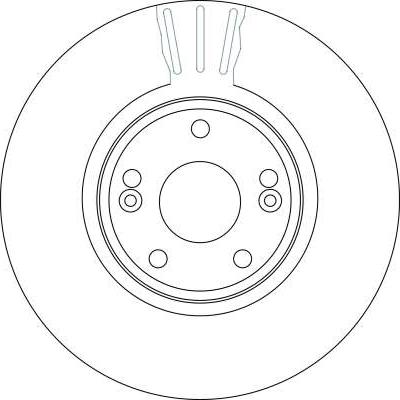 TRW DF4229 - Jarrulevy inparts.fi