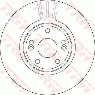 TRW DF4229 - Jarrulevy inparts.fi