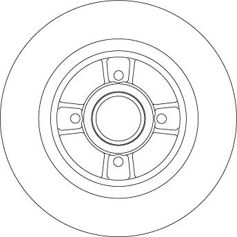 TRW DF4272BS - Jarrulevy inparts.fi