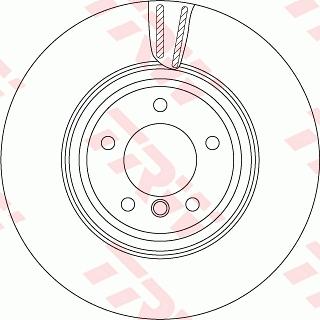 TRW DF4775S - Jarrulevy inparts.fi