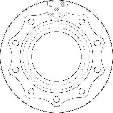 TRW DF5041S - Jarrulevy inparts.fi